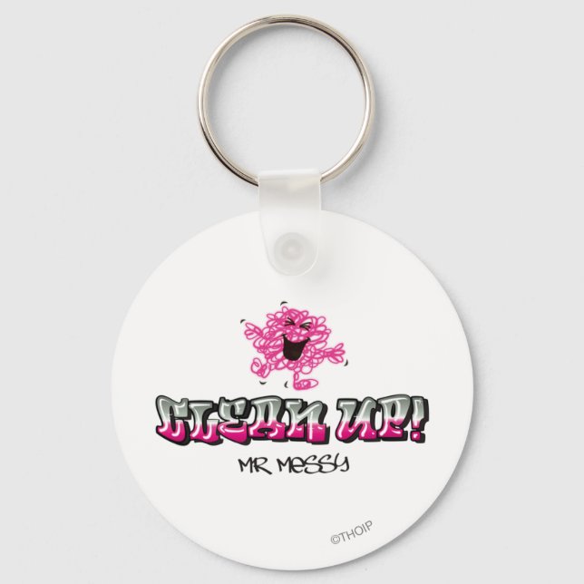 Chaveiro Sr. Messy Diz Limpar (Frente)