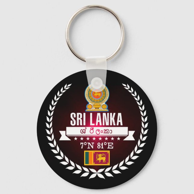 Chaveiro Sri Lanka (Frente)