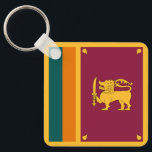Chaveiro Sri Lanka Flag<br><div class="desc">Patriotic flag of Sri Lanka.</div>