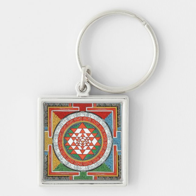 Chaveiro Sri Yantra! (Frente)