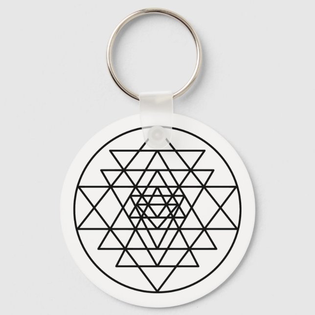 Chaveiro Sri Yantra (Frente)