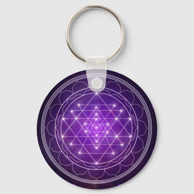 Chaveiro Sri Yantra! (Frente)