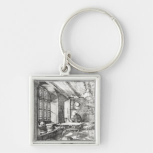 Chaveiro St Jerome em seu estudo, 1514
