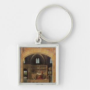 Chaveiro St Jerome em seu estudo, c.1475