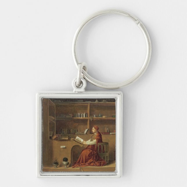 Chaveiro St Jerome em seu estudo, c.1475 2 (Frente)