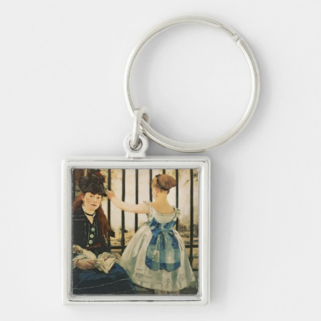 Chaveiro St. Lazare de Manet | Gare, 1872-3 (Frente)