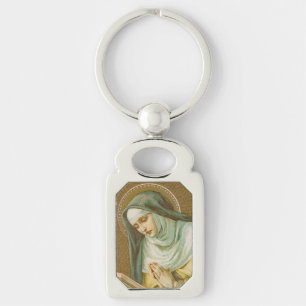 Chaveiro St. Maria Madalena de Pazzi (JM 45) Metal Retangul