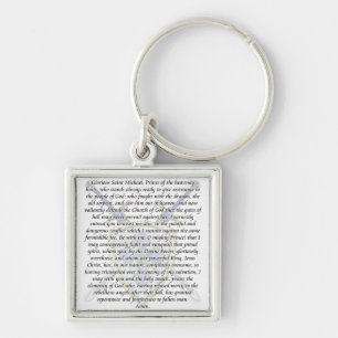 Chaveiro St Michael - espadas e protetor