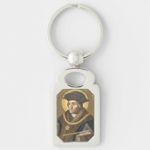 Chaveiro St. Thomas More (SAU 026) Retângulo de Metal