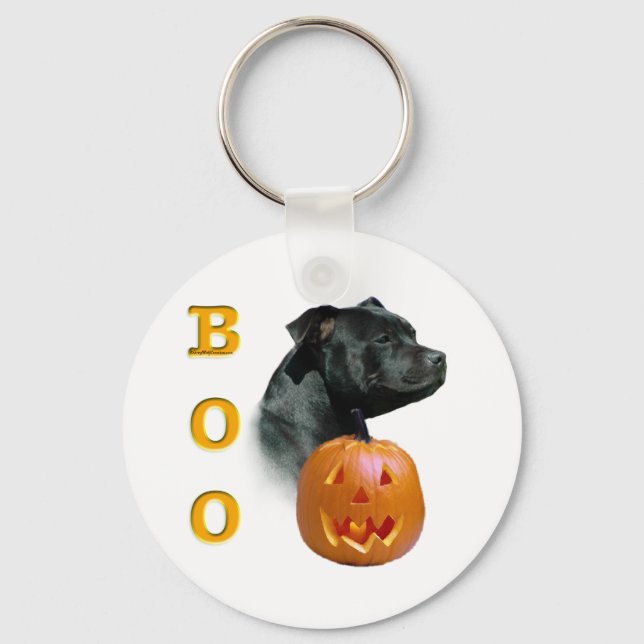Chaveiro Staffordshire Bull Terrier Boo (Frente)