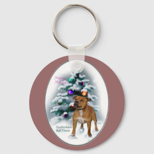 Chaveiro Staffordshire Bull Terrier Natal Gifts