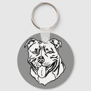 Chaveiro Staffordshire bull terrier STAFFY