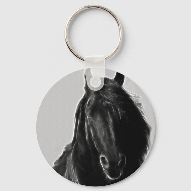 Chaveiro Stallion Negro (Frente)