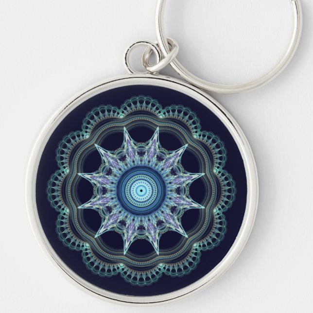 Chaveiro Star Mandala (Frente)