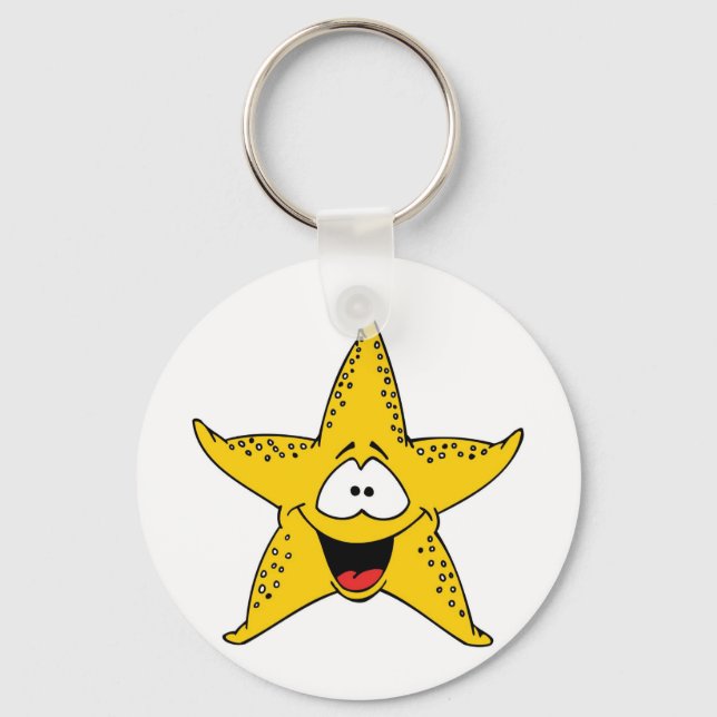 Chaveiro Starfish, Estrela do Mar (Frente)