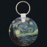 Chaveiro Starry Night - van Gogh<br><div class="desc">Da lâmpada do mineiro de Nuenen à que colocou em sua janela, seguindo a cena com Gauguin; da estrela da noite que notou em 1875 em Corot Olive Orchard à carta que escreveu ao irmão em agosto de 1888, na qual ele disse: "Algum dia ou outro você verá uma fotografia...</div>