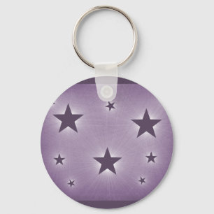 Chaveiro Stars in the Night Sky Keychain, Purple