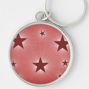 Chaveiro Stars in the Night Sky Premium Keychain, Dark Red