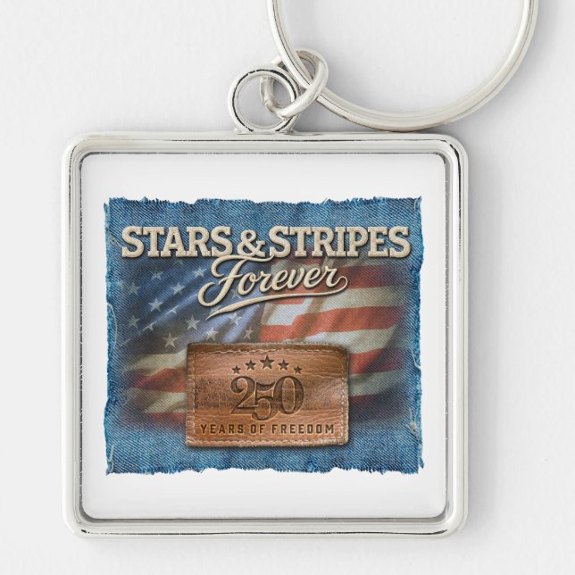Chaveiro Stars & Stripes - Keychain (Frente)