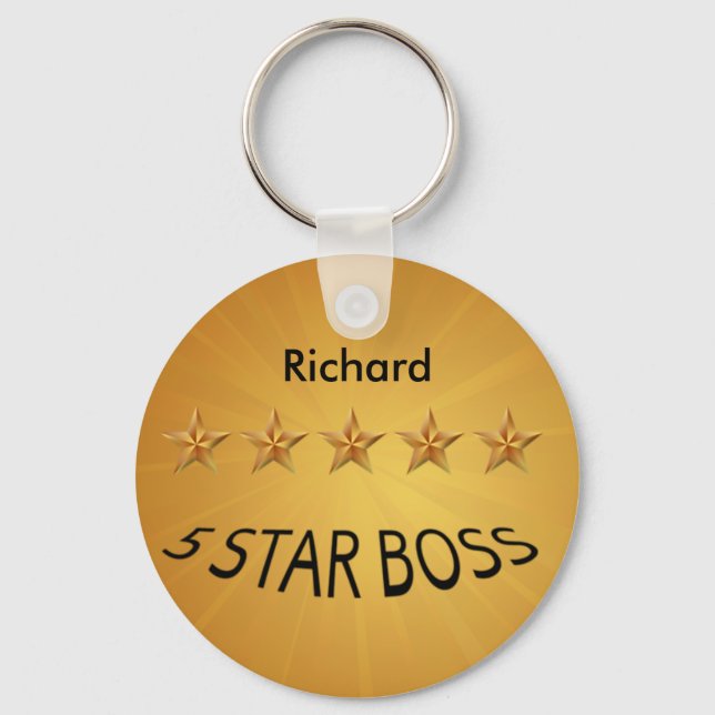 Chaveiro STD Personalizado no Dia Cinco Estrelas (Frente)
