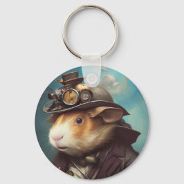 Chaveiro Steampunk Guiné Pig