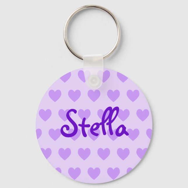 Chaveiro Stella em Roxo (Frente)