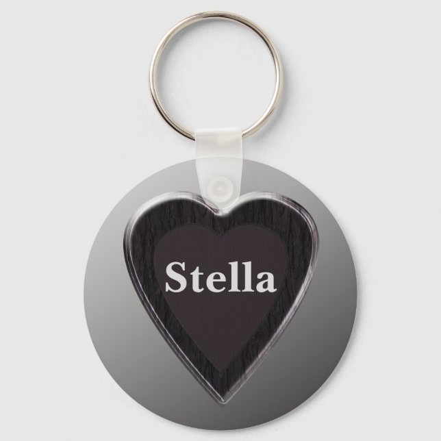 Chaveiro Stella Heart Keychain por 369MyName (Frente)