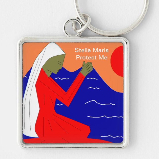 Chaveiro Stella Maris Proteja-me (Frente)