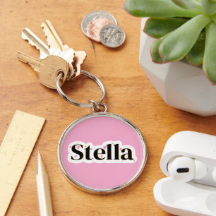 Chaveiro Stella name fofo design