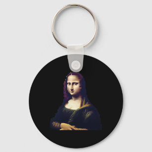 Chaveiro Stic Remix Digital Renaissance da Mona Lisa Pixela