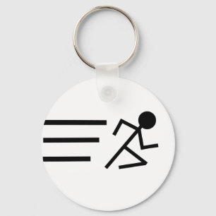 Chaveiro Stickman de funcionamento