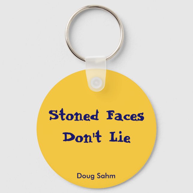 Chaveiro Stoned Faces Keychain (Frente)