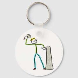 Chaveiro Stonemason Stickman