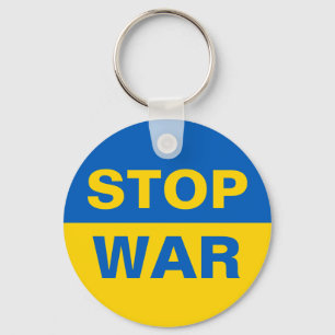 Chaveiro Stop War Ucrânia Ucraniano