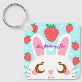 Chaveiro Strawberry Bunny