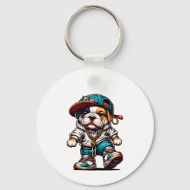 Chaveiro Streetwear Hip Hop Bulldog