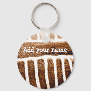 Chaveiro Stripes Castanhas_