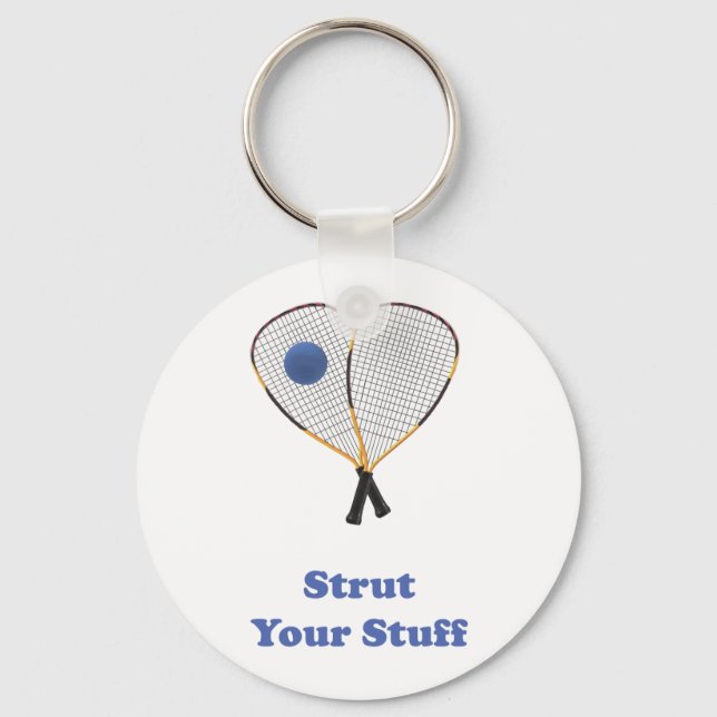 Chaveiro Strut Stuff Racquetball (Frente)