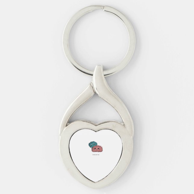 Chaveiro Stuck On You Minimal Heartfelt Design  (Frente)