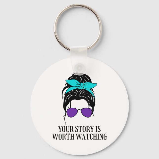 Chaveiro Sua História Vale A Pena Ver A Prevenção Do Suicíd (Frente)