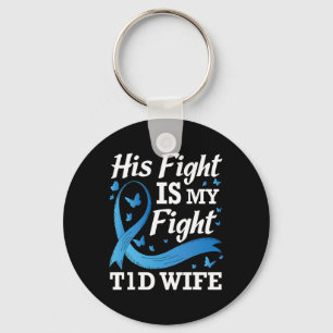 Chaveiro Sua Luta É A Minha Luta Contra A Diabetes T1d Sens