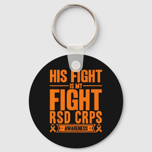 Chaveiro Sua Luta É A Minha Luta Contra A Sida Crps Sensibi (Frente)