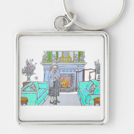 Chaveiro Sua Majestade, Rainha Elizabeth II