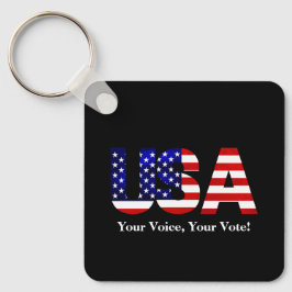Chaveiro Sua Voz Sua Política Eleitoral Estado EUA