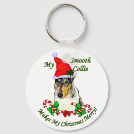 Chaveiro Suave presentes de Natal Collie