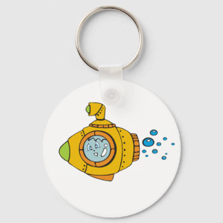 Chaveiro Submarino Amarelo
