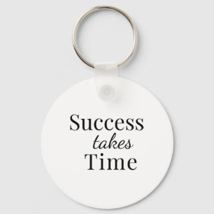Chaveiro Sucesso leva tempo - Sticker de cotação motivacion