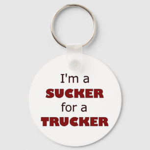 Chaveiro Sucker For A Trucker Keychain