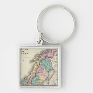Chaveiro Suecia E Noruega