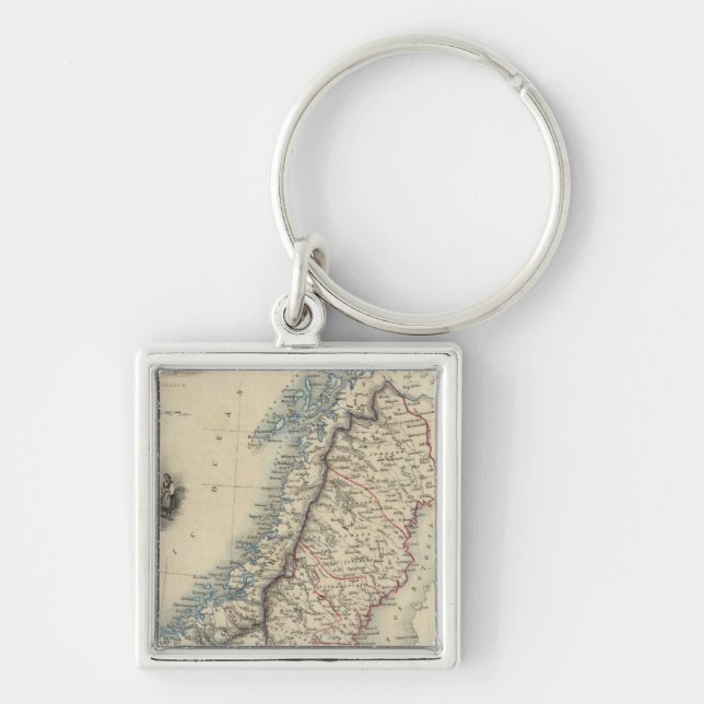 Chaveiro Suecia e Noruega 8 (Frente)
